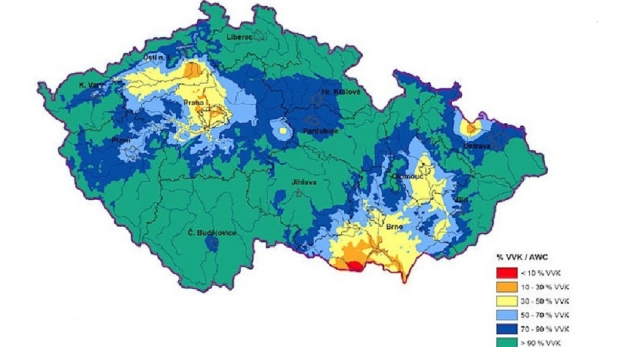 Kdy dojde voda v ČR?