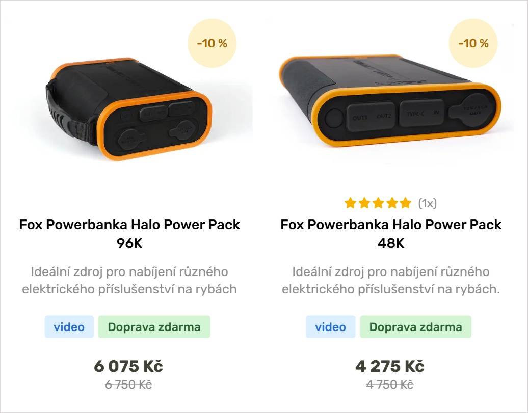 Fox powerbanka