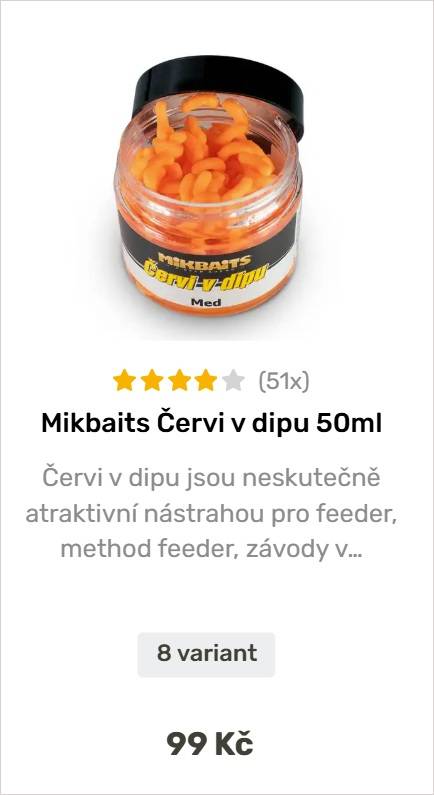 Mikbaits červi v dipu