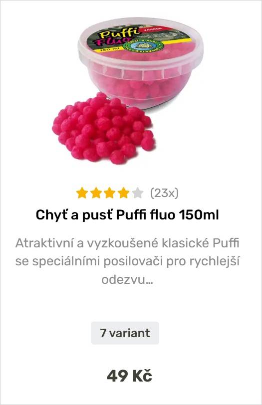 Puffi Fluo zahradní ovoce