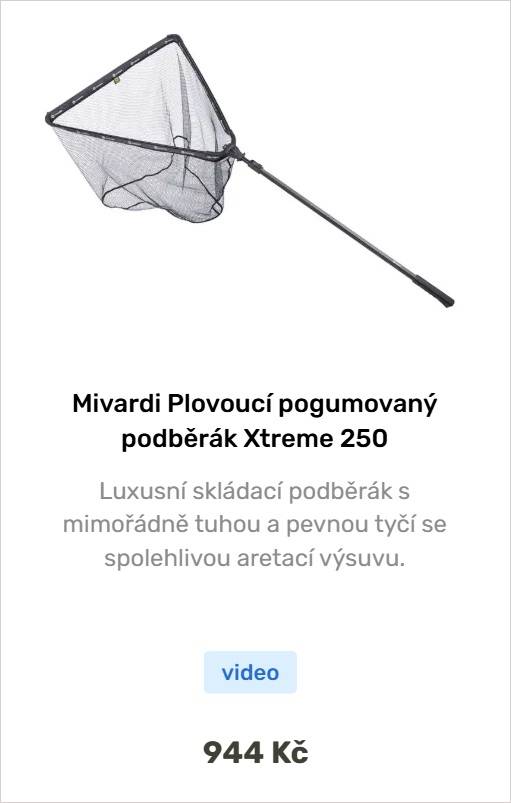 Pogumovaný podběrák