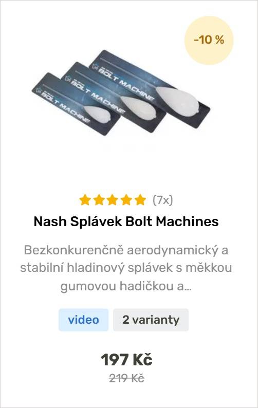 Nash splávek