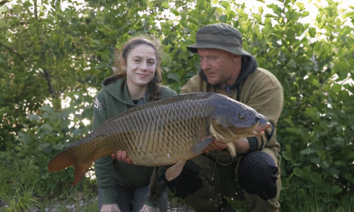 Kateřina Komrsová s Tomášem Blažkem