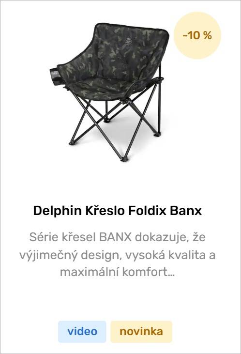 Rybářské křeslo
