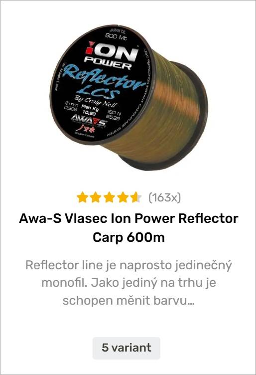 Awa-S Vlasec Ion Power Reflector Carp 600m