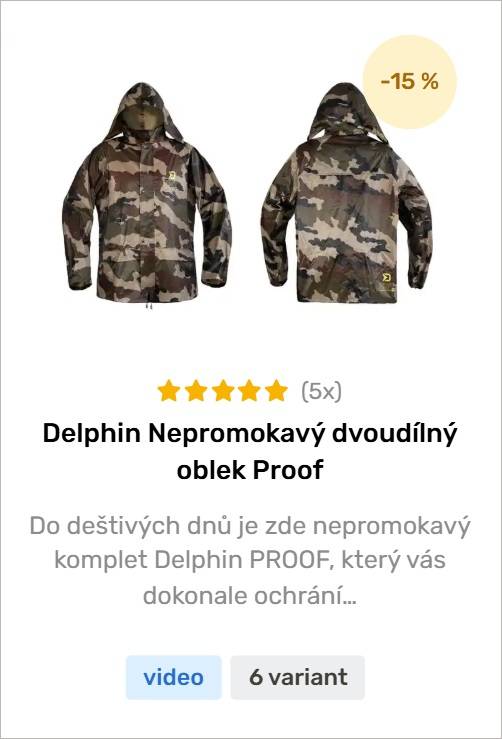 Nepromokavý oblek Delphin