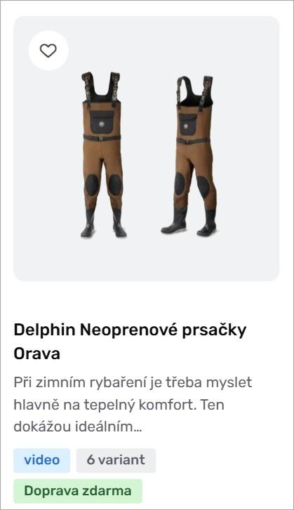 Prsačky Delphin