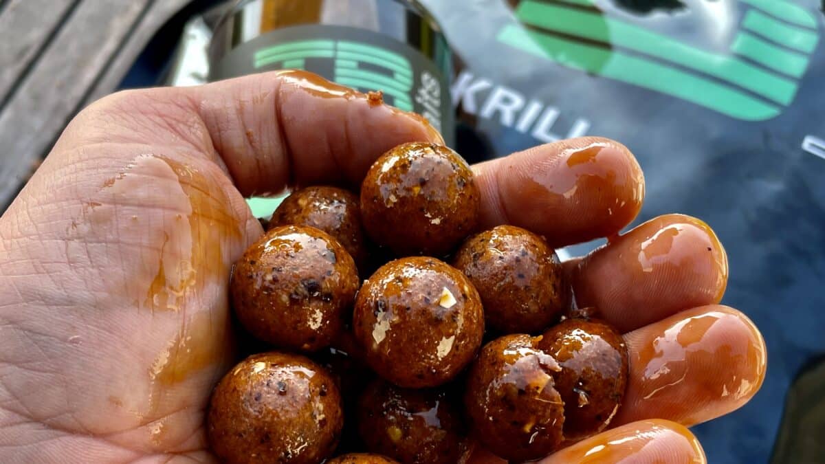 boilies s příchutí Krill