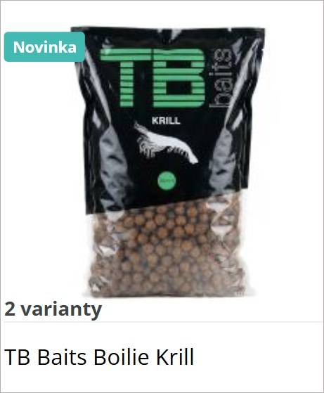 boilies s příchutí Krill